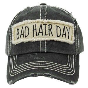 Bad Hair day Embroidered Baseball Cap